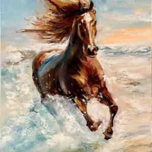 Galop in spuma marii